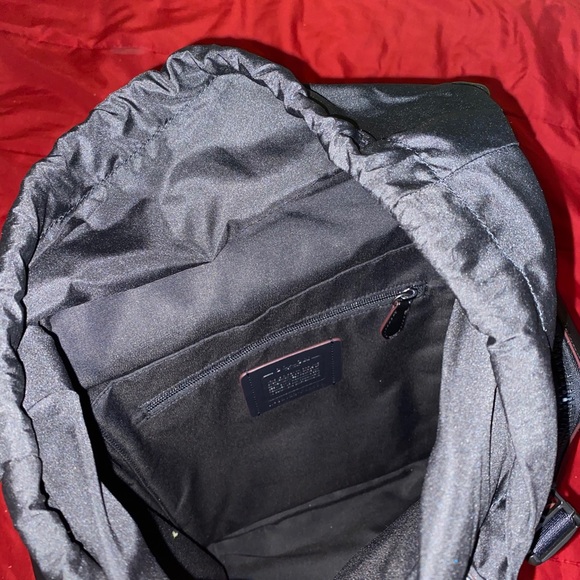 **NWOT $400** Calf Leather COACH backpack - Picture 9 of 12
